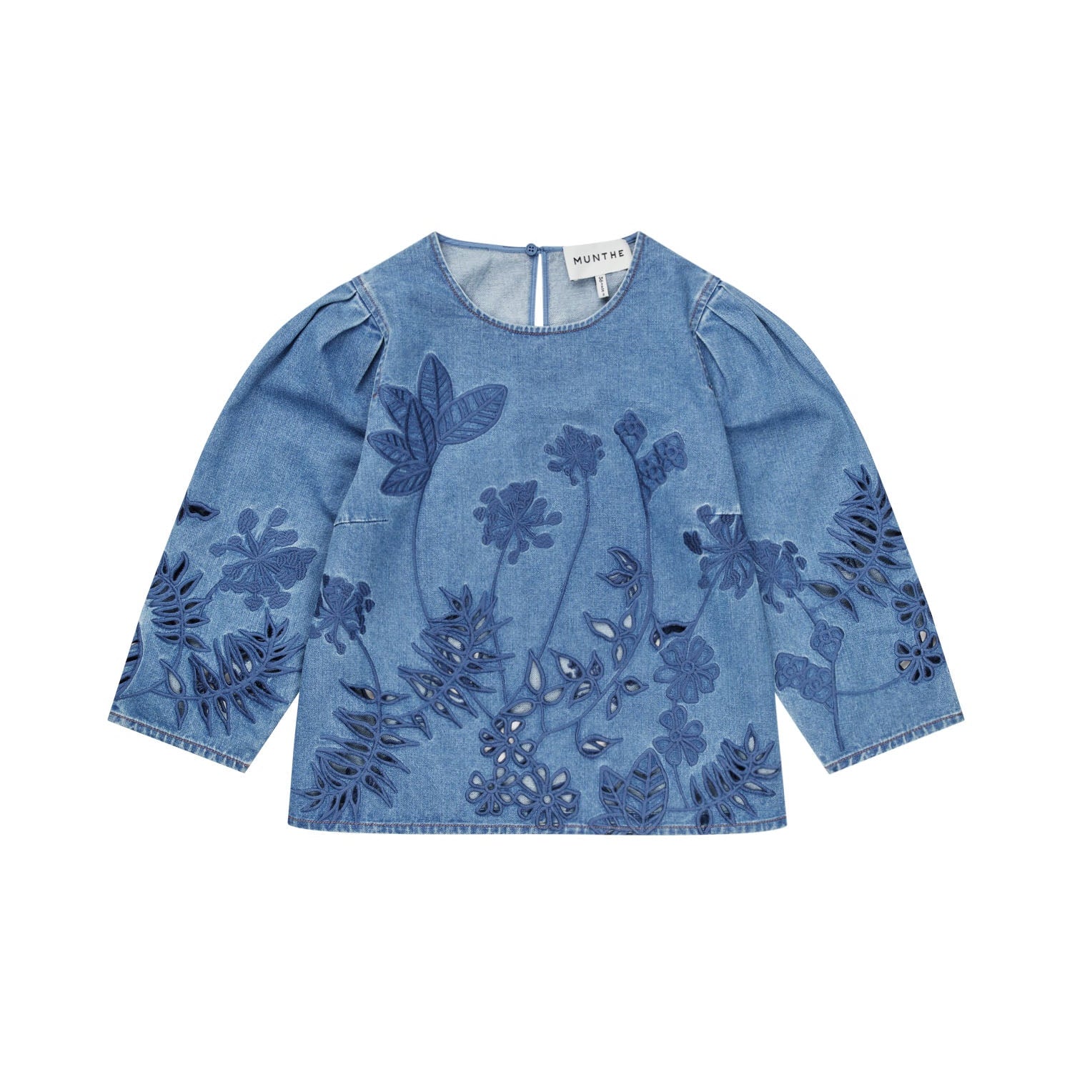 Bramble denimbluse - blå